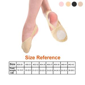 Zapatos <span class=keywords><strong>de</strong></span> Danza con Media Suela <span class=keywords><strong>para</strong></span> Bebés - Zapatos <span class=keywords><strong>de</strong></span> Lona Elástica <span class=keywords><strong>para</strong></span> Niños <span class=keywords><strong>para</strong></span> <span class=keywords><strong>Ballet</strong></span>, Danza Lírica, Moderna y Jazz - Product Image 6