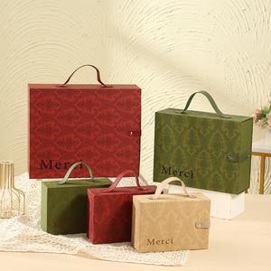 RTS صناديق حلوى الزفاف الصينية صناديق هدايا لحفلات الزفاف صناديق هدايا مأدبة الزفاف بالجملة صناديق عطور فاخرة قابلة للسحب - Product Image 2