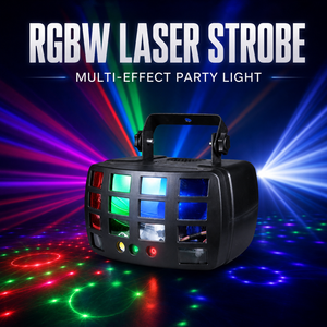 Compact 3 in <strong>1</strong> <strong>DJ</strong> Stage Light Auto Master Slave Voice <strong>Control</strong> for Bar Nightclub Events - Product Image 2