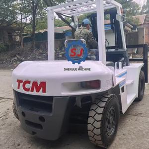 Montacargas TCM 70 Usado de 7 Toneladas, Fabricado en Japón, de Alta Calidad, con Motor Diésel, Equipo de Ingeniería Mecánica - Product Image 3