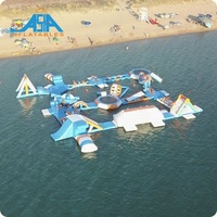 Parc aquatique flottant gonflable Lake Water, jeux de parc de Sports aquatiques à vendre