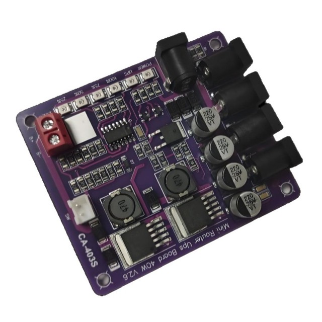 CA-403S Mini Router Uninterruptible Power Board 40W 111V Battery Charging Board V26 China