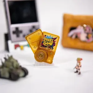 PGEDC Juguete DIY de Giroscopio de Dedo para Alivio del Estrés, con Múltiples Formas de Juego, Fidget Spinner, Deslizador de Trinquete Mecánico con Botón Metálico y Tarjeta de Empuje - Product Image 5