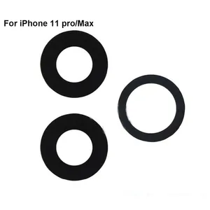 10 pièces caméra lentille mobile pour iPhone X XS Max 11 pro max Arrière Caméra Lentille De Couverture arrière caméra lentille en verre