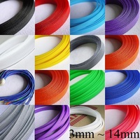 Manga de Cable trenzado para mascotas, envoltura de alambre extensible, aislamiento de nailon de alta densidad, funda ajustada, arnés Protector