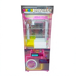 เครื่องเกมจับตุ๊กตา Neon Doll Catcher DX 1 PL แบบหยอดเหรียญแลกของรางวัล อุปกรณ์เกมส์เชิงพาณิชย์สำหรับศูนย์รวมความบันเทิง - Product Image 1