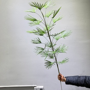 Palmera Areca Artificial Meng Jie de 100cm/200cm, Planta Artificial de Plástico para Decoración de Interiores, Adorno Navideño - Product Image 3