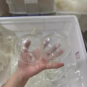 Balle de décompression en cuir transparente ronde en TPR, jouet anti-stress à faire soi-même, balle à eau à presser, jouet DIY pour soulager le stress - Product Image 4