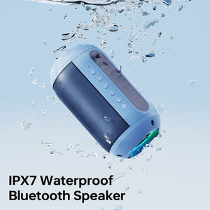 Altavoz Inalámbrico Portátil con Correa, Entrada AUX para Tarjeta TF, Graves <span class=keywords><strong>de</strong></span> 15 W, Luz Ambiental Colorida para Ciclismo y Viajes - Product Image 3