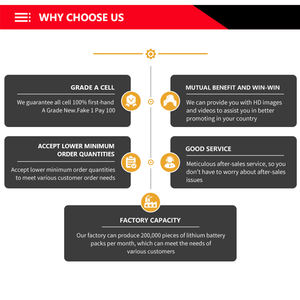 맞춤형 12V 24V 36V 48V 52V 60V 리튬 이온 배터리 삼각형 하드 박스 배터리 삼각형 리튬 배터리 팩 - Product Image 6