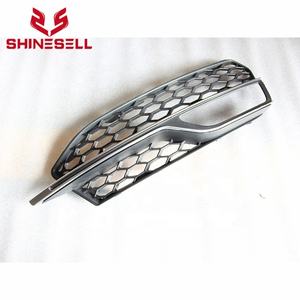 Cadre de calandre pour <span class=keywords><strong>Audi</strong></span> <span class=keywords><strong>A3</strong></span> SLine S3, 4 paire de phare antibrouillard avant de haute qualité, STYLE sportif - Product Image 6