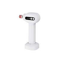 Logo personnalisé Maison Sans fil Rechargeable 2 en 1 Lime à pied électrique Ponceuse à ongles électrique