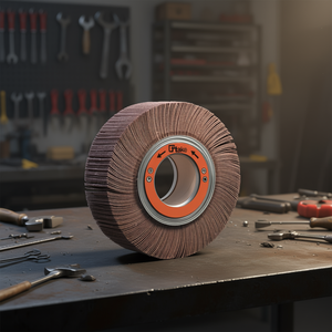 Disco de Láminas Abrasivas de Corindón con Resina TTAKE, Herramienta para Desbarbar, 165x50x54 mm con Orificio, Grano 400 - Product Image 3