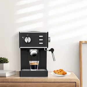 20bar Espresso Coffee Machine With A 2-in-1 Coffee Maker And Milk Frother