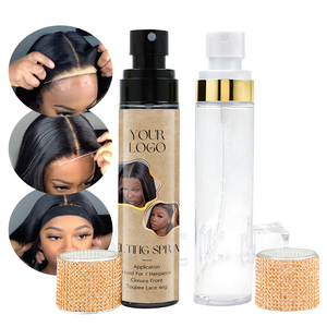 Kit pour perruques Lace Front Kit de perruque à bande élastique avec bâton de cire pour cheveux et spray fondant pour dentelle Outils d'extension de cheveux - Product Image 6