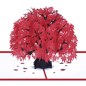 3D Pop-up Tree Card for Birthday Parties Thank <strong>You</strong> Handmade Paper Greeting Card for Mom Wife for Anniversary <strong>Thinking</strong> <strong>You</strong> - Product Image 1