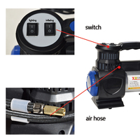 Compresseur robuste 12V à double cylindre pour voiture