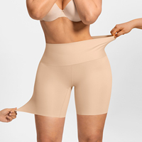 Shorts sculptants respirants sans coutures pour femme, effet ventre plat, sans retraitement de bordure, rehausseur de fesses, marque privée, vente en gros
