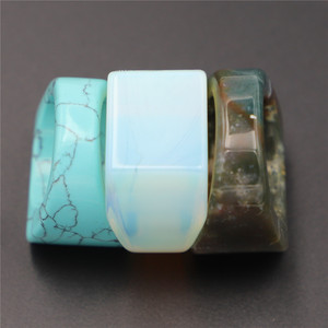 Anillos de <span class=keywords><strong>piedra</strong></span> natural al por mayor, piedras preciosas curativas de cuarzo rosa de ópalo, <span class=keywords><strong>anillo</strong></span> de <span class=keywords><strong>piedra</strong></span> de <span class=keywords><strong>Jade</strong></span>, anillos de banda de cristal natural para mujeres y para mí - Product Image 6