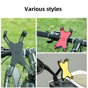 Soporte Universal Ajustable <span class=keywords><strong>para</strong></span> Teléfono Móvil en Motocicletas y Bicicletas, Accesorio <span class=keywords><strong>para</strong></span> <span class=keywords><strong>Ciclistas</strong></span> - Product Image 5
