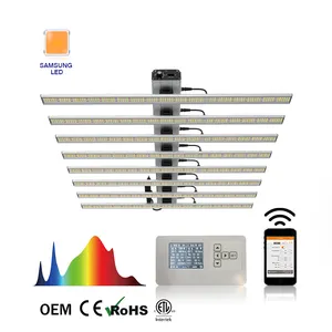 High Power 1000W Grow Lights LED UV IR Horticulture Indoor Plant Growth Strip lm301b Dimmable LED Bar Light Grow