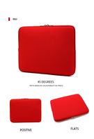 Sacoche d'ordinateur portable personnalisée en néoprène, 13-15 pouces, étanche, portable, décontractée, professionnelle, tendance, avec fermeture éclair