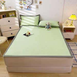 <span class=keywords><strong>2025</strong></span> Nieuwe Zomer Koeling Matras Pad Effen Kleur Bean Bed <span class=keywords><strong>Mat</strong></span> Gebreide Polyester Vezel Cool Gevoel Voor Ziekenhuis Hotel Slaap Gebruik - Product Image 5