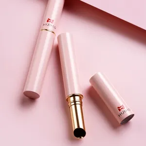 Huiho Factory Direct Roze Aluminium Metallic Make Verpakking Lippenstift Container Duurzaam Lege Luxe Slanke Lipstick Buizen