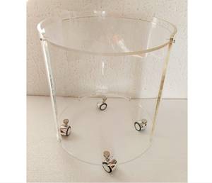 Xe Đẩy <span class=keywords><strong>Lucite</strong></span> Cổ Điển Quầy Bar Cà Phê Acrylic 70S Plexiglass Bàn Bar - Product Image 1