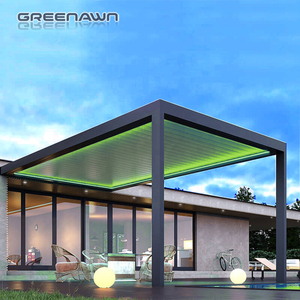 Pérgola Bioclimática de Aluminio para Jardín Exterior, Impermeable, Personalizada, Directo de Fábrica, 3x4 - Product Image 1