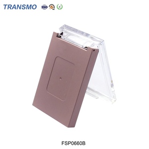 Paleta de Sombras de Ojos Vacía de Plástico Transparente Prensado con Logotipo Personalizado de Lujo al por Mayor, Envase Cosmético Prensado Reciclable - Product Image 4
