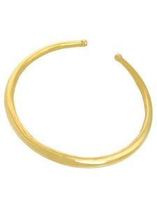 Collar Hasli Redondo Chapado en Oro Hecho a Mano, Joyería Étnica para Mujer, Collar de Boda, Regalo para Fiesta - Product Image 5