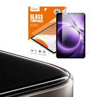 MIETUBL Protection d'écran en verre trempé 9-11,5 pouces 9H anti-rayures anti-traces de doigts HD transparente pour iPhone Samsung Tablette