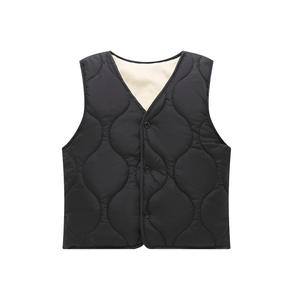 <strong>Girls</strong> Winter Warm Vest Children's Clothing Unisex Sleeveless Coat Lightweight V-Neck Waistcoat <strong>Gilet</strong> for <strong>Toddler</strong> - Product Image 5