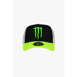 Gorra Trucker Premium Blanca 100% Poliéster, Diseño VR46 con Patrocinio Monster Energy, Multi-Panels, Ajustable, para Exportación - Product Image 2