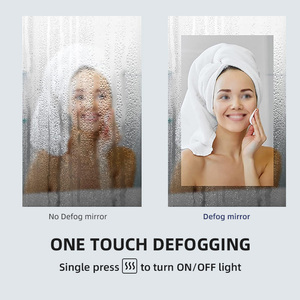 Kidoir Vente directe d'usine <span class=keywords><strong>Miroir</strong></span> LED intelligent à capteur tactile <span class=keywords><strong>Miroir</strong></span> de salle de bain anti-buée Miroirs muraux de luxe pour salle de bain - Product Image 2
