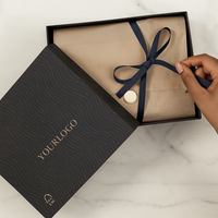 Custom Logo Luxury Cardboard Paper Packaging box White Removable Lid Rigid Gift Boxes With Neck