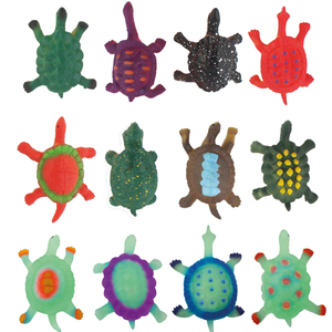 Jouet tortue magique TPR qui change de couleur selon la température et brille dans le noir, idéal pour le bain des enfants, amusant, éducatif et sensoriel - Grande Vente - Product Image 1