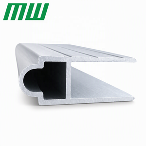 Halbkonkav-konvexes Extrusionsprofil aus Aluminium, Nut- und Federprofil, <span class=keywords><strong>Steg</strong></span>-Kantenprofil, 6061 6005 Aluminiumlegierung, Flightcase-Schnitt, eloxiert - Product Image 2