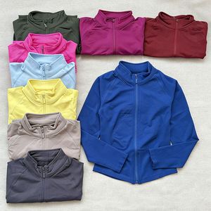 Veste de sport ODM ultra-douce à col montant, fermeture éclair intégrale, manches longues, sans coutures, pour le yoga et la gym, pour femme - Product Image 5