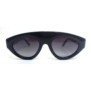 Lunettes de soleil œil de chat personnalisées avec logo, monture intégrale, verres dégradés, protection UV, style décontracté pour femmes - Product Image 5