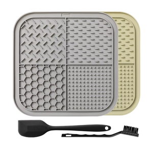 Tapete de Silicone para Cães, Tigela Alimentadora Lenta, Livre de BPA, Alívio da Ansiedade, Lavável na Máquina de Lavar Louça, Acessórios para Animais de Estimação - Product Image 3