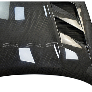 为2009日产370Z Z34定制蜂窝状碳纤维发动机罩发动机罩 - Product Image 4