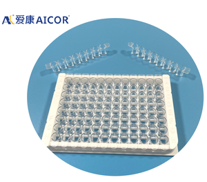 <span class=keywords><strong>96</strong></span>-Well ELISA piring dengan <span class=keywords><strong>96</strong></span> lubang OEM makanan Petri plastik dapat disesuaikan untuk pembuluh budaya tisu - Product Image 3