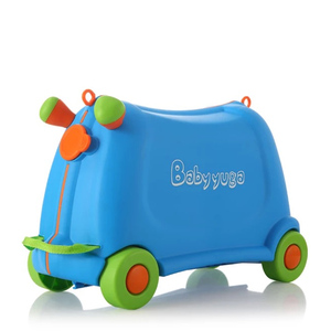 Mainan Anak-anak Lucu Baru Koper Beroda Bentuk Sepeda Motor Koper Beroda untuk Anak-anak Koper Berpergian Koper Berpergian untuk Anak Laki-laki dan Perempuan - Product Image 6