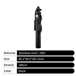 Custom 180 cm Long Selfie Stick Aluminum Alloy Extended Wireless Remote <b>Control</b> Selfie Stick Tripod <b>for</b> Lives - Product Image 4
