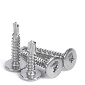 M4.2 M4.8 #8 #10 Stainless Steel 410 Phillips Self Tapping <b>Screws</b> Wafer Modified Truss Head Self Drilling Sheet Metal <b>Screws</b> - Product Image 5