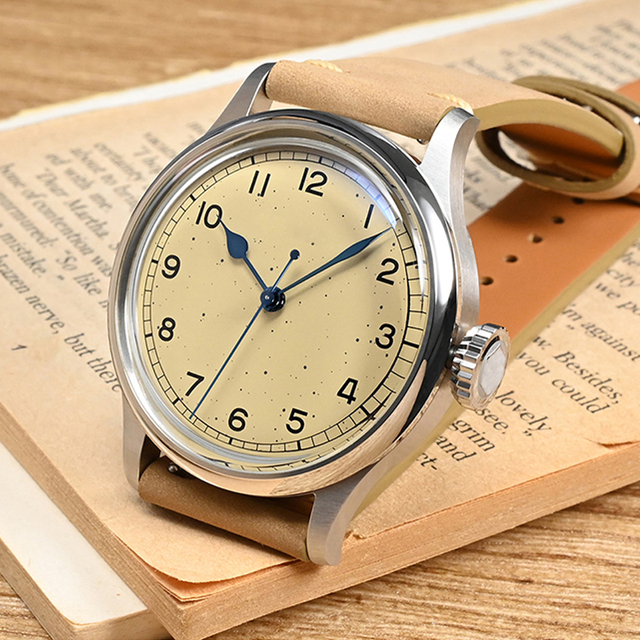 High Quality Antique Design 316L Stainless Steel Retro Automatic Watch Custom Logo Minimalist Mechanical Watches