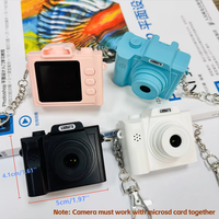 Mini caméra numérique pour enfants avec porte-clés, 1080P HD, avec vidéo USB, capteur CMOS le plus petit, X5 rétro, pour les voyages, les vlogs, les cadeaux pour étudiants