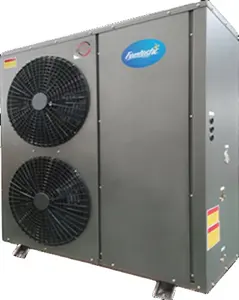 Pompa Panas Air Ke Air Inverter EVI Area Dingin R32 10KW 18KW 40KW 72KW dengan Kompresor Copeland